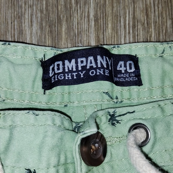 Company eigthy one men' s shorts Size 40 color mint. - Picture 5 of 6